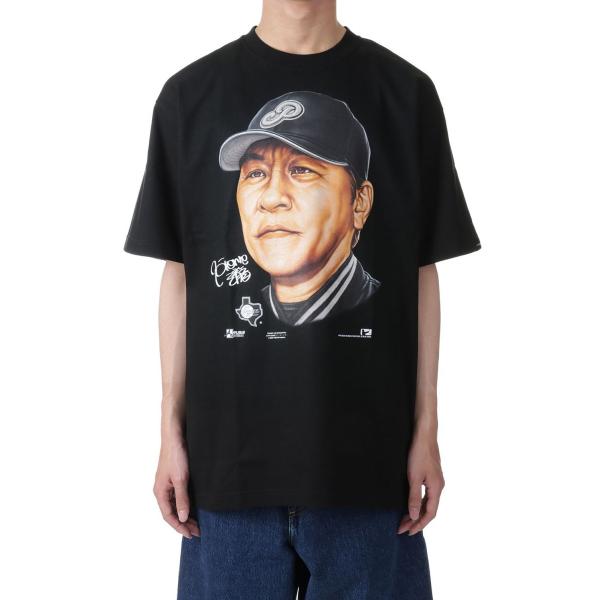 ピエール瀧 Portrait( ピエール学園 Ver.) T-shirt / Black(PL231...