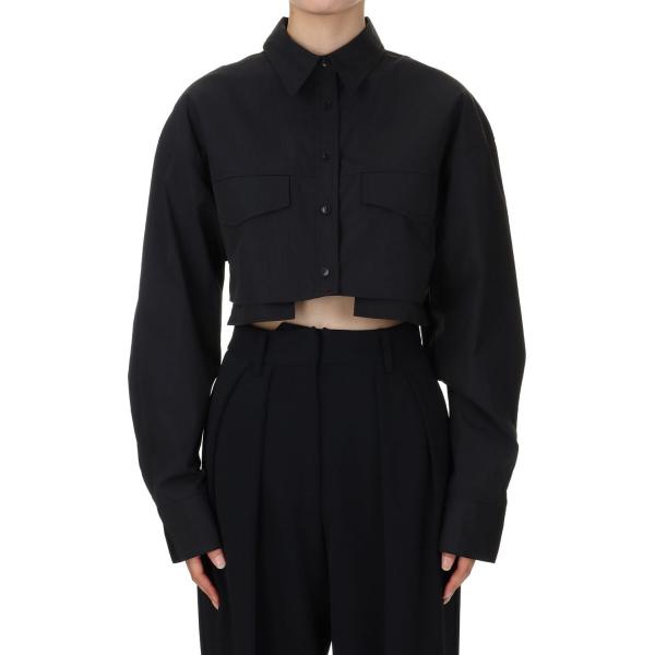 【SALE】TODAYFUL トゥデイフル Pocket Short Shirts -BLACK (...