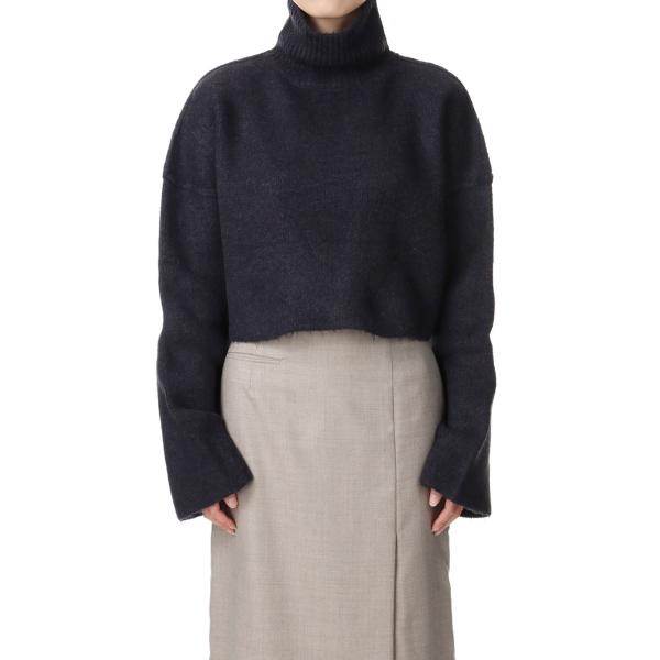 【SALE】TODAYFUL トゥデイフル  Brashed Short Turtleknit -I...