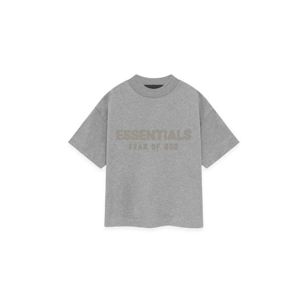 【P5倍 / SALE】Crewneck T-shirt -DARK HEATHER OATMEAL...