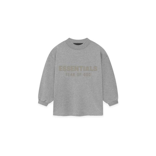 【P5倍 / SALE】Longsleeve Shirt -DARK HEATHER OATMEAL...