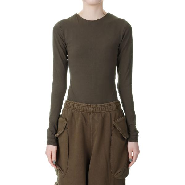 【P10倍】【SALE】LS BODYSUIT - COTTON SPANDEX -BRUNETTE...