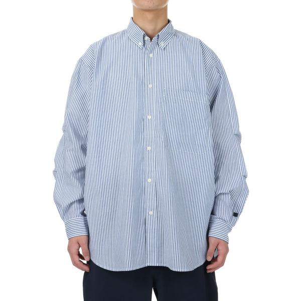 【16時までのご注文で最短翌日発送】TECH BUTTON DOWN SHIRT L/S STRIP...