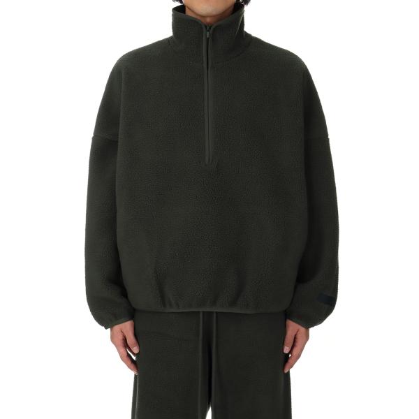 Halfzip Mockneck/Ink(202SP244270F) ESSENTIALS(エッセン...