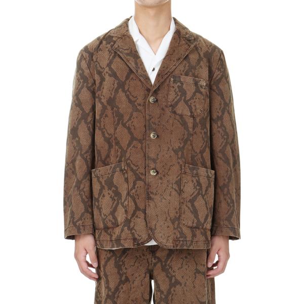 【P5倍 / SALE】Blazer / Brown AOP Fucking Awesome(ファッ...