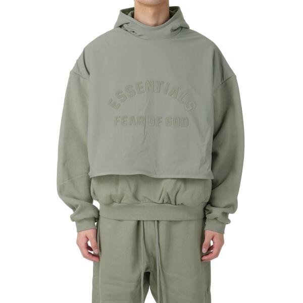 【P5倍 / SALE】Nylon Fleece Hooded Sweater/Seal/ Seal...