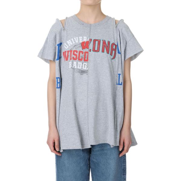 【P5倍 / SALE】circa make zip removal wide top / GRAY...