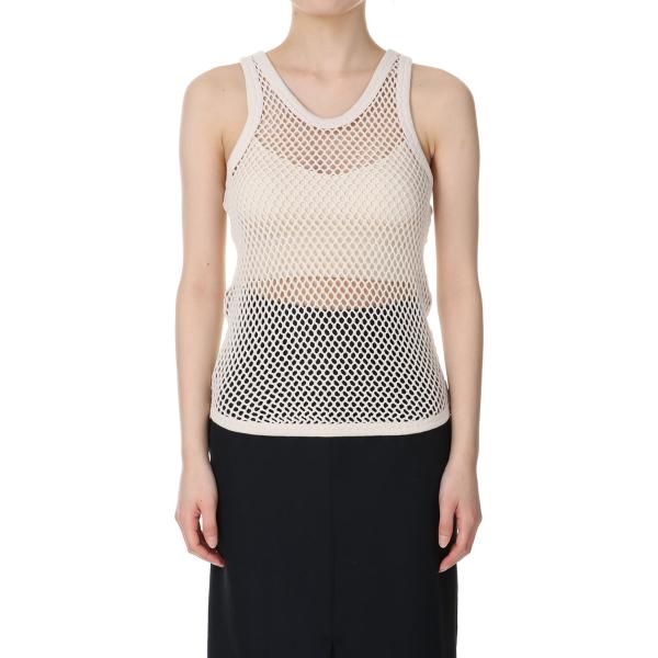 【SALE】Mesh Tank Top -ECRU（12410604） Todayful(トゥデイフ...