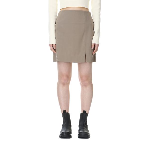 【SALE】Heather Mini Skirt -GRAY BEIGE（12410801） Tod...