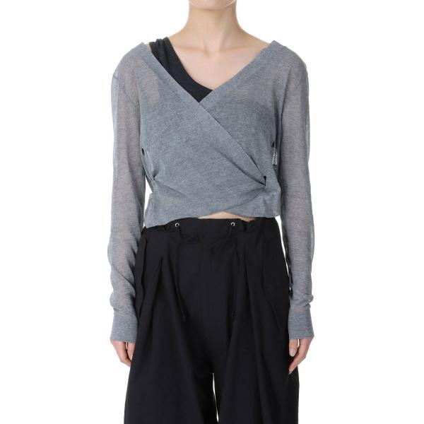 【P5倍 / SALE】Sheer Separate Cachecoeur -Gray (24SS-...