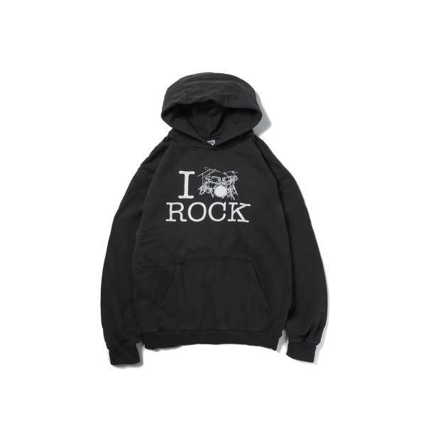 【P2倍 / SALE】IROCK, hoodie / Vintage Black Basketca...