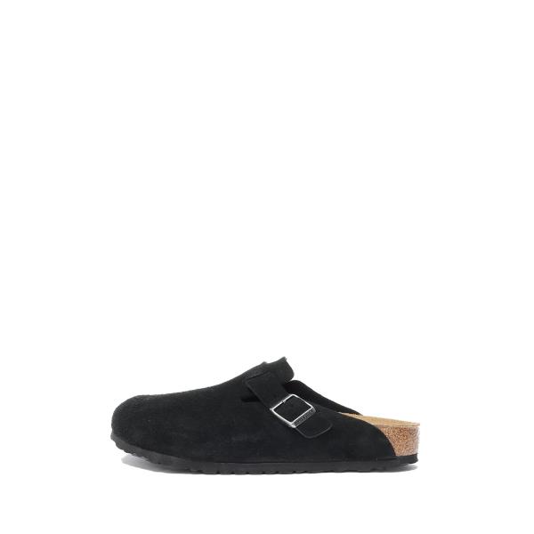 【P5倍】Boston / Suede Leather - BLACK (25.0cm~) Birk...