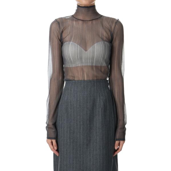 【SALE】Sheer Randomrib Knit -GRAY (12420513) Todayf...