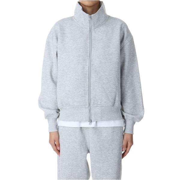 【P5倍】W's TECH SWEAT STAND ZIP-CARDIGAN -Top Gray (...