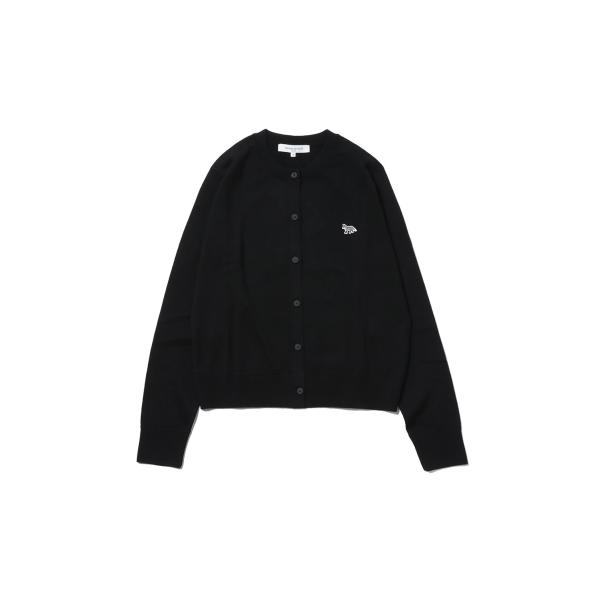 【P5倍 / SALE】BABY FOX PATCH REGULAR CARDIGAN - BLAC...