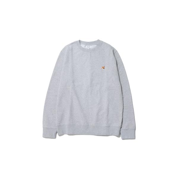 【P5倍】FOX HEAD PATCH REGULAR SWEATSHIRT - LIGHT GRE...