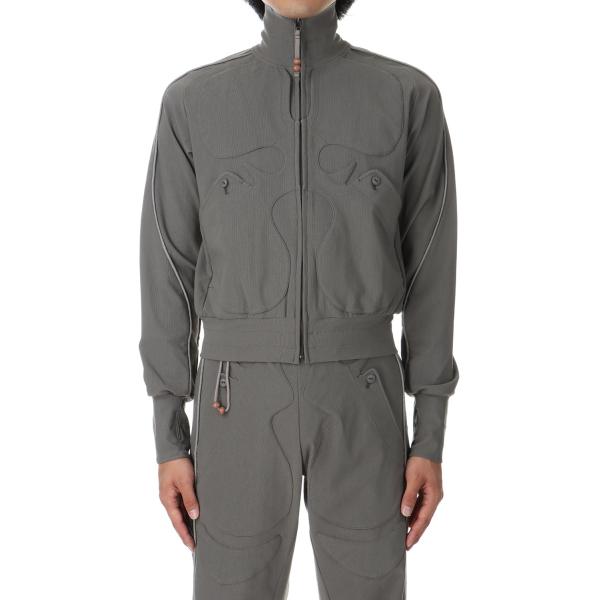 【P5倍 / SALE】HNMN TOP/GRAY(JI-24AW-BZ01) JIAN YE(ジェ...