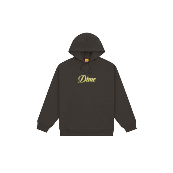 【P5倍 / SALE】PIXEL CURSIVE HOODIE / Vintage Black(D...