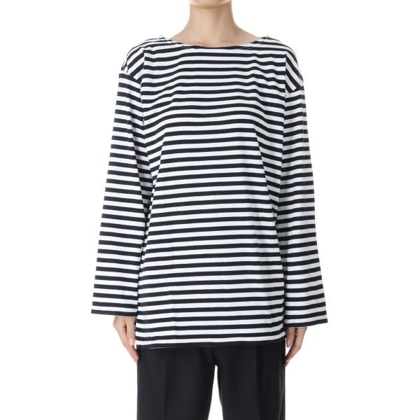 MARINE BORDER LONG SLEEVE TEE (19SMSCU93) Shinzone...
