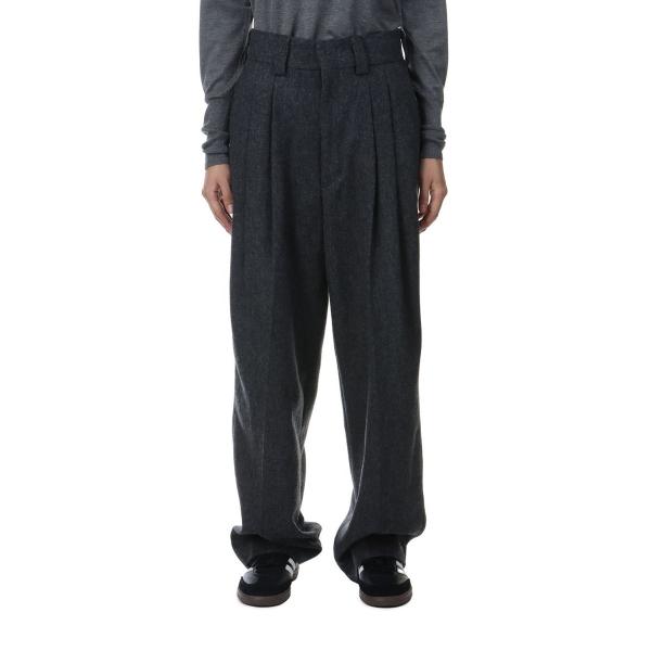 【P5倍 / SALE】WOOL FLANNEL TOM BOY PANTS (24AMSPA13)...