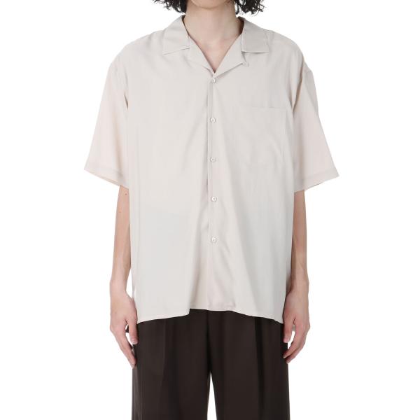 【P5倍 / SALE】OPEN COLLAR DT SHIRT(W-014MS-5007)-L.B...
