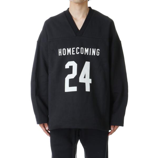 【P2倍 / SALE】HEAVY FLEECE HOCKEY JERSEY / BLACK(192...