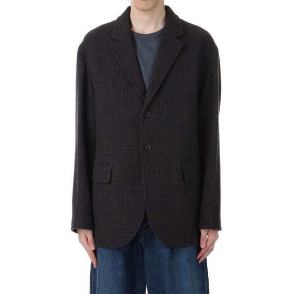 【P5倍 / SALE】SCAPE 3 BUTTON JACKET - CHECK (AOEFJK0...