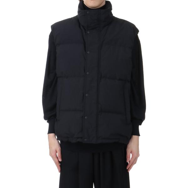 【P5倍 / SALE】STROLLER DOWN VEST - CHARCOAL (AODWDW3...
