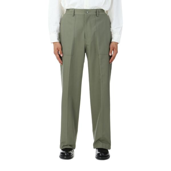 【SALE】CUSHY BAKER PANTS - OLIVE (AODFPT009OL) ANOT...