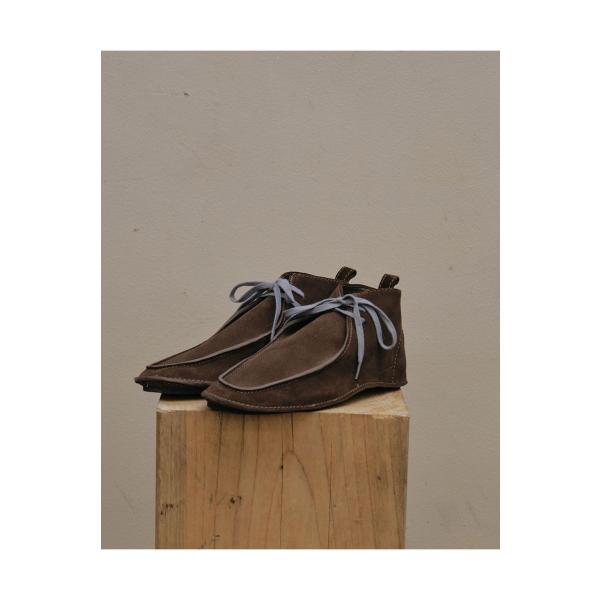 【受注会開催中】【P5倍】Leather Moccasin Shoes -CHOCOLATE(124...