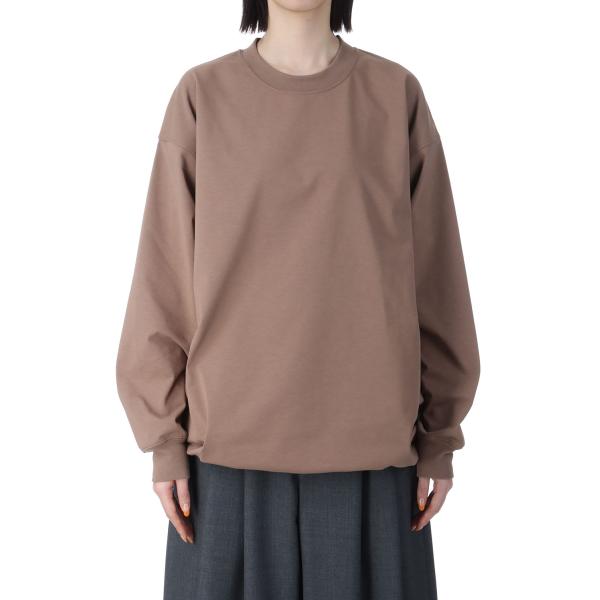 【P5倍】W's TECH DRAWSTRING L/S TEE - BEIGE (BE-40025...