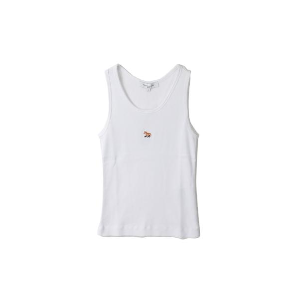 【P5倍】BABY FOX RIBBED TANK TOP - WHITE (MW00103KJ01...