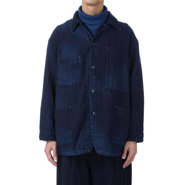 【P5倍】SASHIKO STRIPE COVERALLS WATCH CHAIN ITEM / B...