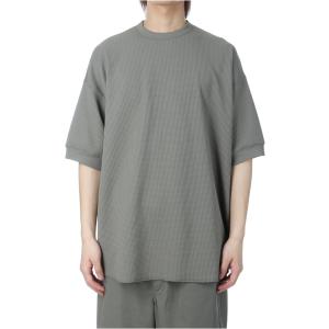 TECH THERMAL CREW S/S - WOLF GRAY (BE-33025) DAIWA PIER39(ダイワ ピア39)｜deepinsideinc