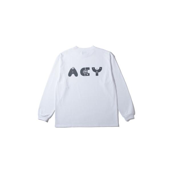 【P5倍 / SALE】AK L/S TEE - WHITE (ACY-24AW-007) Acy(...