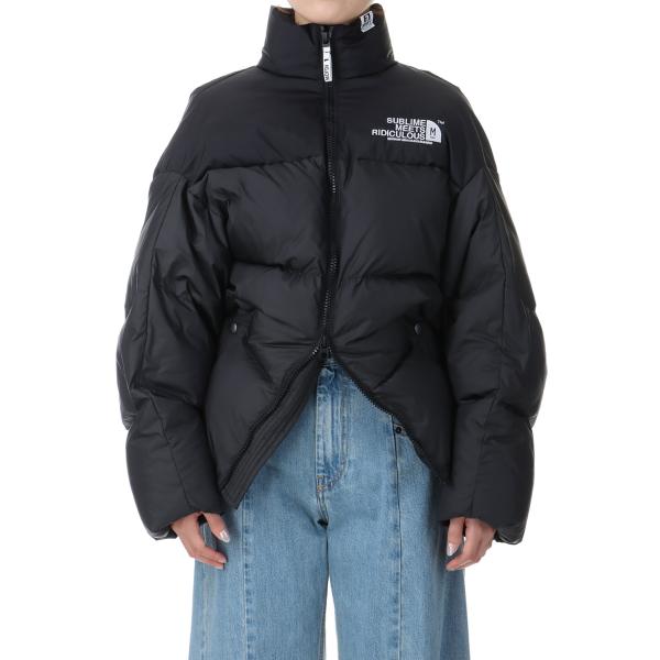 【P5倍】CROPPED DOWN BLOUSON-BLACK(K13BL341) MIHARA Y...