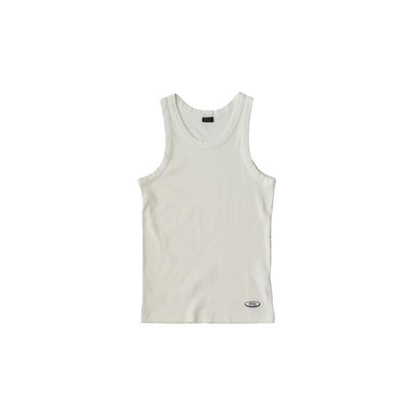 【P5倍 / SALE】Oval Logo Tank Top - White (SD25S-CT12...