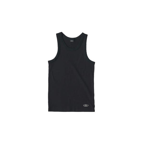 【P5倍 / SALE】Oval Logo Tank Top - Black (SD25S-CT12...
