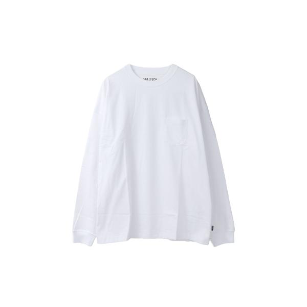【P2倍 / SALE】Long T- WHITE (SHL25SS004) SHELTECH(シェ...