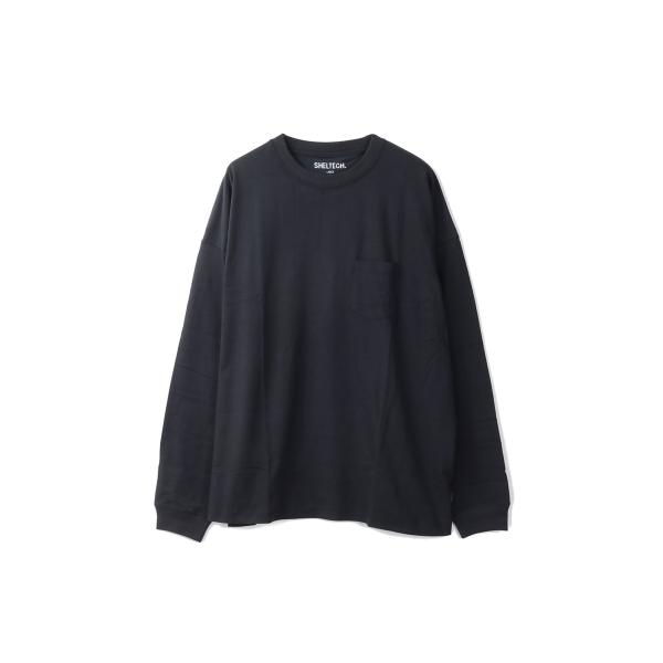 【P2倍 / SALE】Long T- BLACK (SHL25SS004) SHELTECH(シェ...