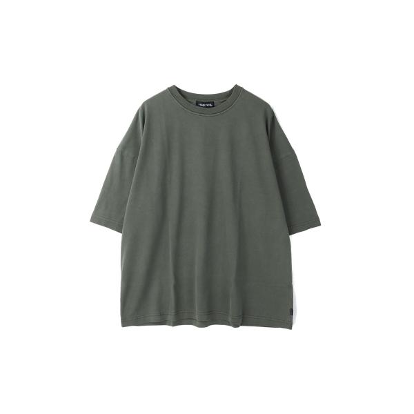【P2倍 / SALE】Pigment Wide T - KHAKI (SHL25SS010OE) ...