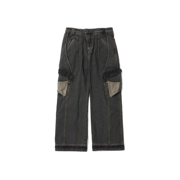 【P5倍 / SALE】EP.7 05 TROUSERS - BLACK (DENIM) (EP7T...