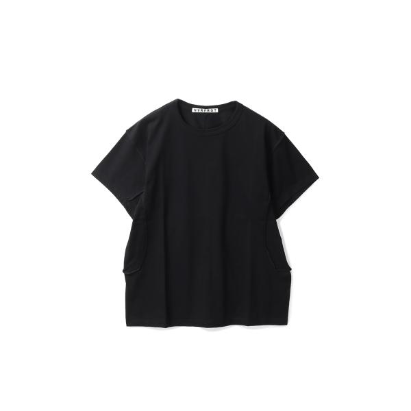 【P5倍 / SALE】HALF SLEEVE T-SHIRT - BLACK (NF251T06)...