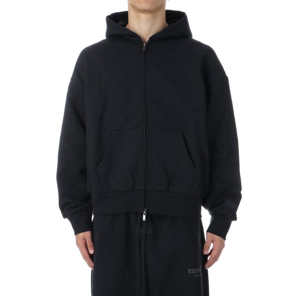 【P2倍 / SALE】Classic Fit Fleece Zip-Up Hoodie / Jet...