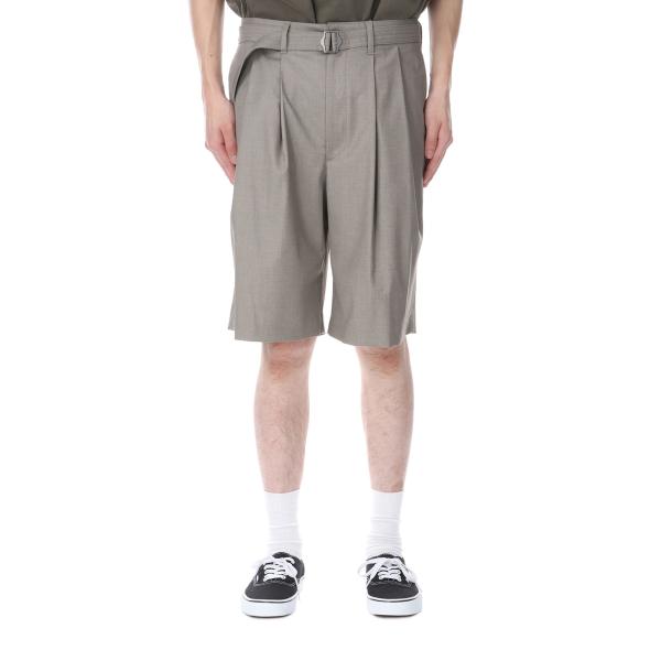 【P5倍 / SALE】Hemingway Belted Shorts - Bamboo (AODM...