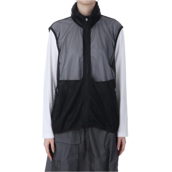 【P5倍】PERTEX FLONT MESH COMBI VEST / BLACK (25SS-L3...
