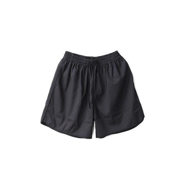 【SALE】Stripe Half Pants - BLACK (12520701) Todayfu...