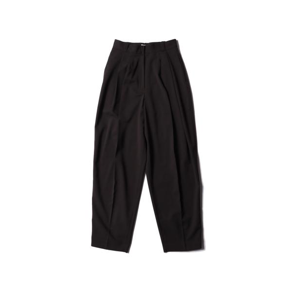 【SALE】Tapered Tuck Trousers - DARK GRAY (12520710)...