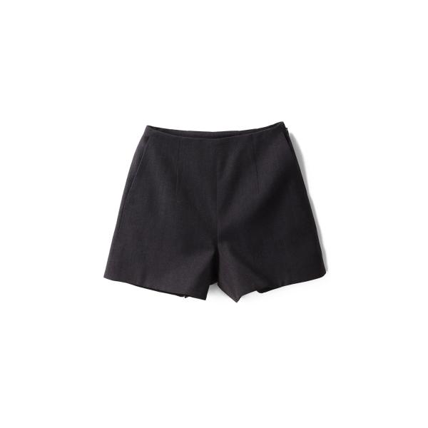 【SALE】Wool Twill Shortpants - DARK BROWN (12520715...