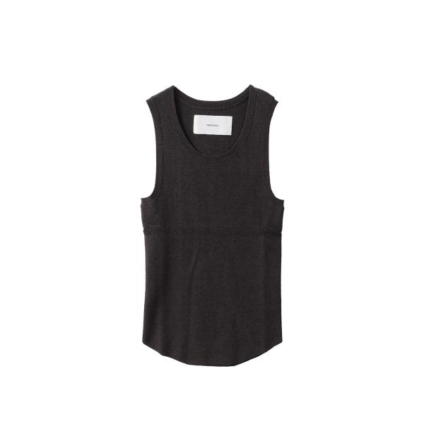 Roundhem Knit Tanktop -DARK BROWN (12520503) Today...
